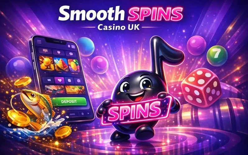 Smooth Spins mobile app banner